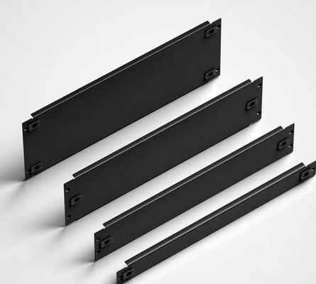 Cabinet de red 1U 2U 3U 4U Panel de placa ciego para la puerta de entrada