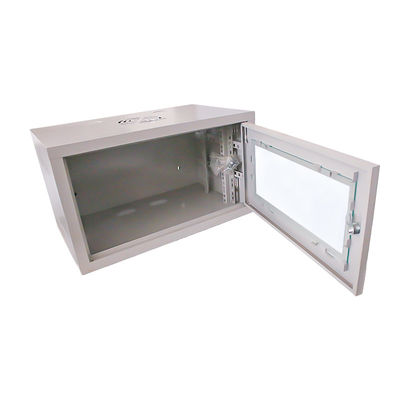 Cabinet de red de Data Wall Box con panel lateral extraíble y molde privado