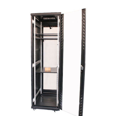 En stock 22U 27U 42U personalizable Sala de servidores de la red Conjunto de gabinete de rack de conmutación