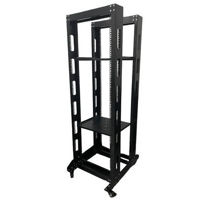 Stock 42u Standing Open Rack para una fácil instalación en el gabinete de servidor de 19 pulgadas