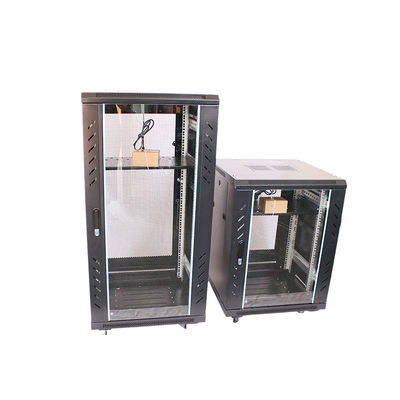 Stock 4u Server Rack Cabinet para Sala de servidores Centro de datos de puertas de malla Cabinet de red
