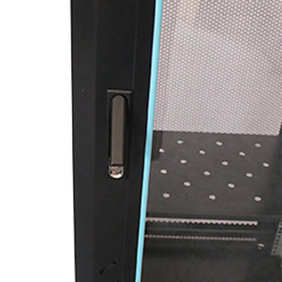 Estante de gabinete de red profesional 32U montado en la pared con dos llaves de bloqueo 600*530*400