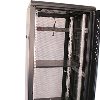 Estante de gabinete de red profesional 32U montado en la pared con dos llaves de bloqueo 600*530*400