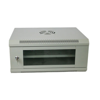 Cuadro de soporte para el ventilador de metal y el armario profundo Cuadro de red de computadoras 4u montado para productos de sala de servidores