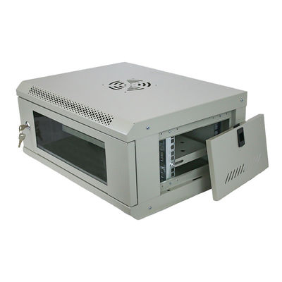 Cuadro de soporte para el ventilador de metal y el armario profundo Cuadro de red de computadoras 4u montado para productos de sala de servidores