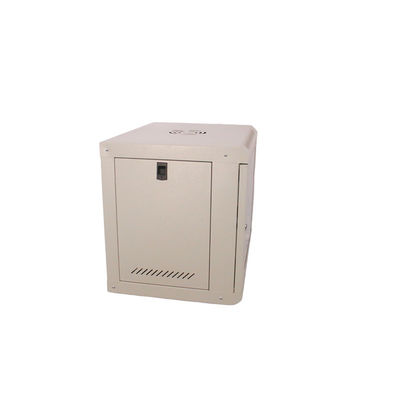 SPCC de acero laminado en frío montaje de la pared de la red de servidores de rack 450 * 530 * 400 puerta de vidrio endurecido