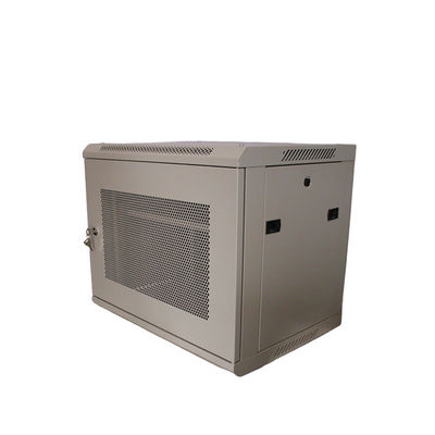 Gran stock de doble sección de la pared de montaje 19 pulgadas 9U servidor Rack gabinete de red para la sala de servidores