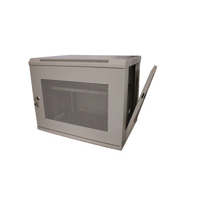 Gran stock de doble sección de la pared de montaje 19 pulgadas 9U servidor Rack gabinete de red para la sala de servidores