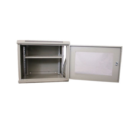 Gran stock de doble sección de la pared de montaje 19 pulgadas 9U servidor Rack gabinete de red para la sala de servidores
