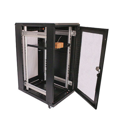 Servidor OEM 2023 Black Sever Rack Network Cabinet Centro de fechas con dos llaves de bloqueo