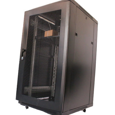 Servidor OEM 2023 Black Sever Rack Network Cabinet Centro de fechas con dos llaves de bloqueo