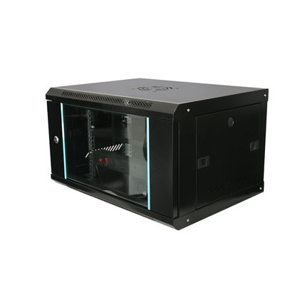 Estantes personalizados 19 pulgadas 6U montado en la pared Cabinet abierto de red con servicio OEM opcional