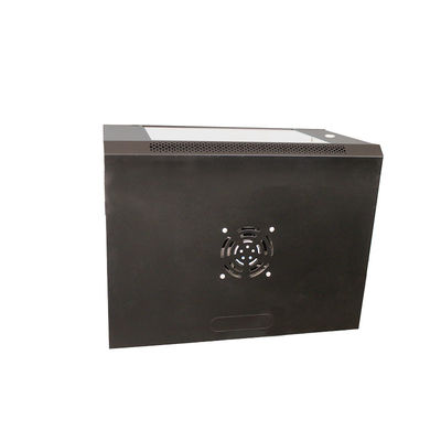 Estantes personalizados 19 pulgadas 6U montado en la pared Cabinet abierto de red con servicio OEM opcional