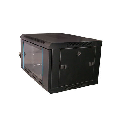 Servidor OEM de 19 pulgadas GCabling Enclosure Telecom Data Wall Box Mini Server Rack con puerta de vidrio