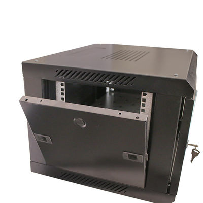 Servidor OEM de 19 pulgadas GCabling Enclosure Telecom Data Wall Box Mini Server Rack con puerta de vidrio