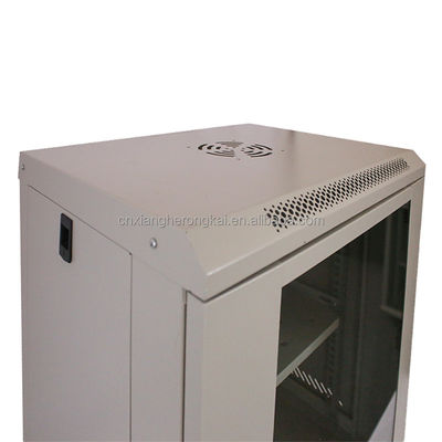 12u Receptor de servidores de red Receptor de redes de computadoras de chapa de metal externo para sala de servidores