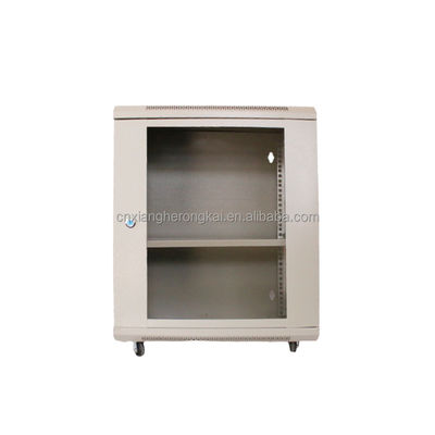 12u Receptor de servidores de red Receptor de redes de computadoras de chapa de metal externo para sala de servidores
