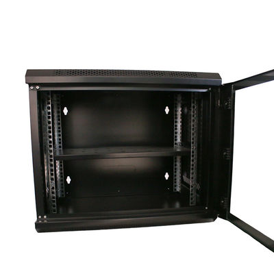 OEM Servidor Estándar 9U Cabinet de rack de red montado en la pared para el hogar y el comercio