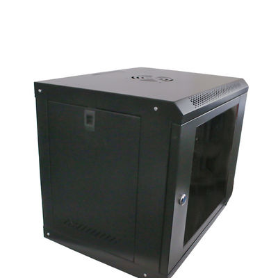 OEM Servidor Estándar 9U Cabinet de rack de red montado en la pared para el hogar y el comercio