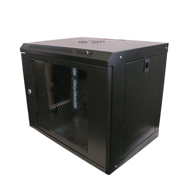 OEM Servidor Estándar 9U Cabinet de rack de red montado en la pared para el hogar y el comercio