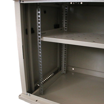 Servidor OEM Último gabinete de red 9u para almacenamiento de accesorios de red de montaje de la pared del gabinete