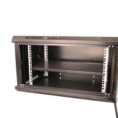 Cabinet de red de acero laminado en frío 6U para centros de datos y aplicaciones industriales