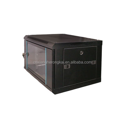 6U Rack 19 pulgadas de montaje en la pared del gabinete con interruptor de red hecho con servicio OEM opcional