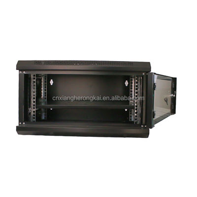 Panel de parches Centro de datos Telecom Rack Cabinet Servicio opcional 4u 6u 9u Montaje en la pared