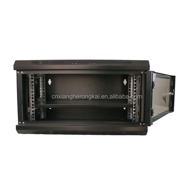 Panel de parches Centro de datos Telecom Rack Cabinet Servicio opcional 4u 6u 9u Montaje en la pared