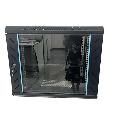 Diseño profesional 9u Cabinet de red de montaje en pared para datos de telecomunicaciones y servidor OEM
