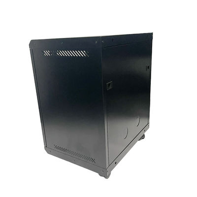 9U 12U Cabinet de puertas de red de montaje en la pared Rack 6U Server Rack Cabinet para sala de servidores