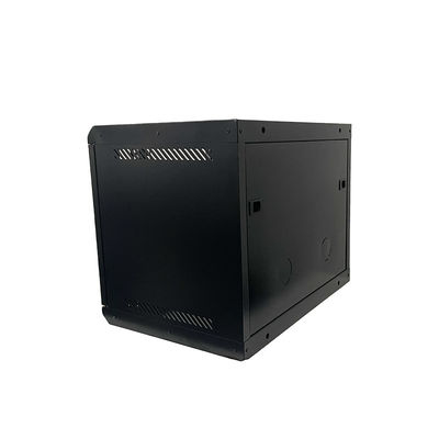 SPCC acero laminado en frío de 19 pulgadas montaje de pared gabinete de rack de servidor para CCTV en la sala de servidores