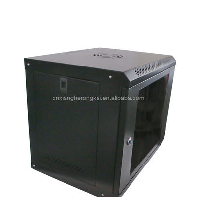 19 pulgadas Rack Enclosures Data Wall Cabinet con servicio OEM opcional 450 * 530 * 400