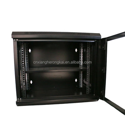 19 pulgadas Rack Enclosures Data Wall Cabinet con servicio OEM opcional 450 * 530 * 400