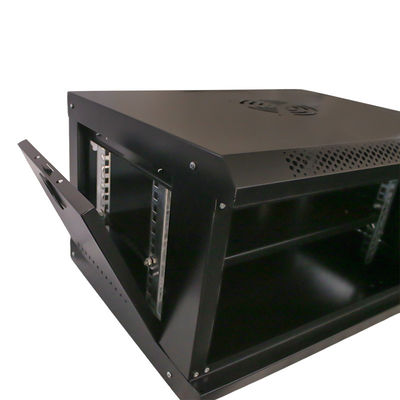 Cabinet de rack de servidores estándar 6U Cabinet de red montado en la pared con acero laminado en frío