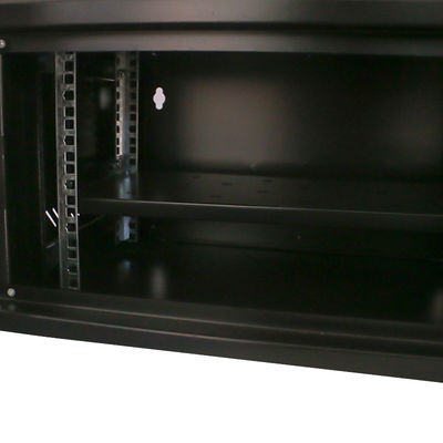 Cabinet de rack de servidores estándar 6U Cabinet de red montado en la pared con acero laminado en frío