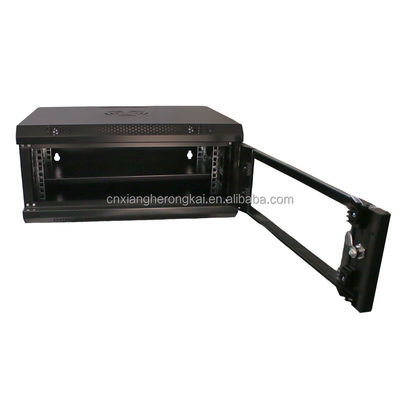 Revestimiento de gabinete de montaje en pared 19 pulgadas 9U 12U Rack de datos de servidor de red 18 pulgadas 4U Rack de servidor profundo