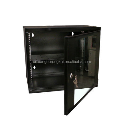 6u Armario de rack de servidor de montaje en pared Estándar para productos de stock 9u Armario de red