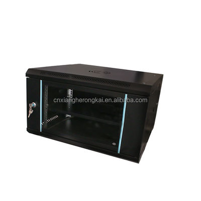 Cabinet de servidores de rack de red 9U de acero laminado en frío para servidores de centros de datos estándar