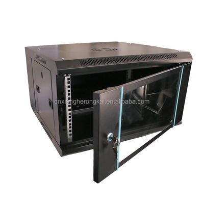 Cabinet de red de 19 pulgadas 6U Cabinet de rack de servidor de red con servicio OEM opcional