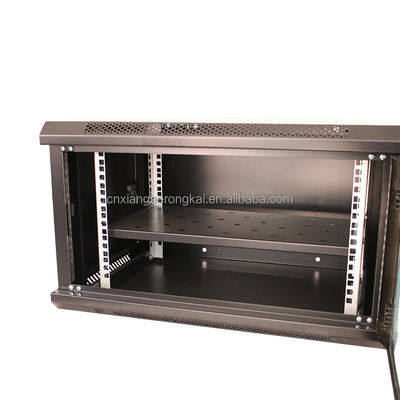Otras instalaciones estándar de 19 pulgadas de montaje en la pared del gabinete de la red con interruptor 6U Rack Server para sala de servidores