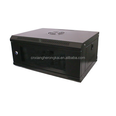 19' 'Cold Steel Rack Server Cabinet con puerta de vidrio templado opciones personalizables