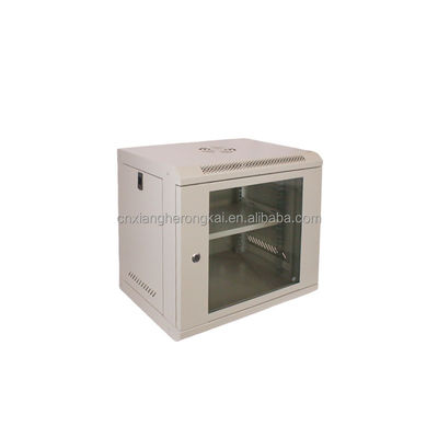Cabinet de montaje en pared de 19 pulgadas 4U-15U portátil para equipos de red