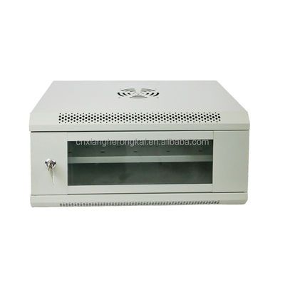 Cabinet de red de montaje en pared 6U con aceptación de servidor OEM y dimensiones 300*530*400