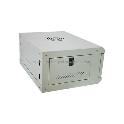 Cabinet de red de montaje en pared 6U con aceptación de servidor OEM y dimensiones 300*530*400