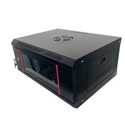9U Cabinet Network Rack Hecho de acero laminado en frío SPCC para el gabinete de rack de servidor estándar