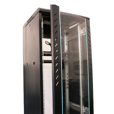 Revestimiento de chapa de metal de rack de red 42U personalizable para equipos de red informática