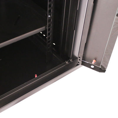 Cabinet 4u al aire libre, bastidor, montaje en la pared Cabinet de red DDF con panel lateral extraíble
