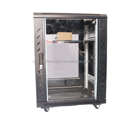 18u 22u 24u Acero laminado en frío Reposadero de servidores de la red de gabinete con servicio OEM opcional