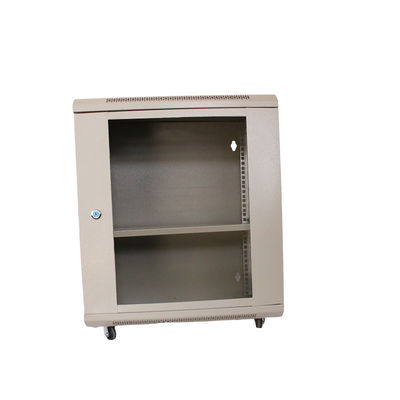 Gabinete de red de acero laminado en frío 9U con dos llaves de bloqueo y servicio OEM opcional